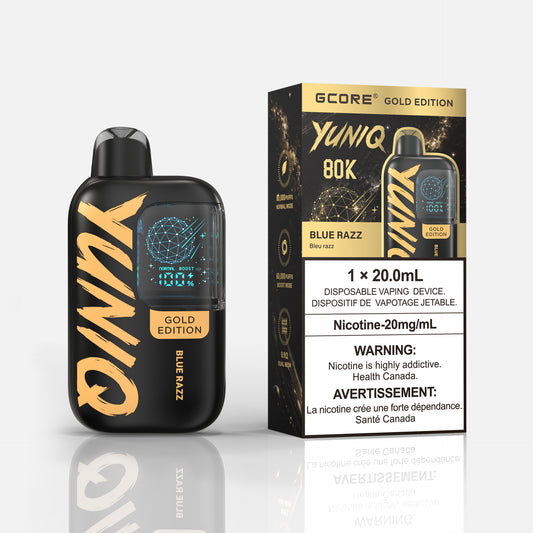 GCORE YUNIQ DISPOSABLE VAPE (ALBERTA)