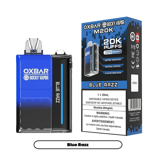ROCKY VAPOR OXBAR M20K DISPOSABLE VAPE (ALBERTA)