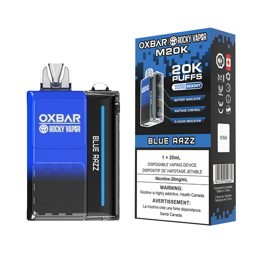 ROCKY VAPOR OXBAR M20K DISPOSABLE VAPE (ALBERTA)