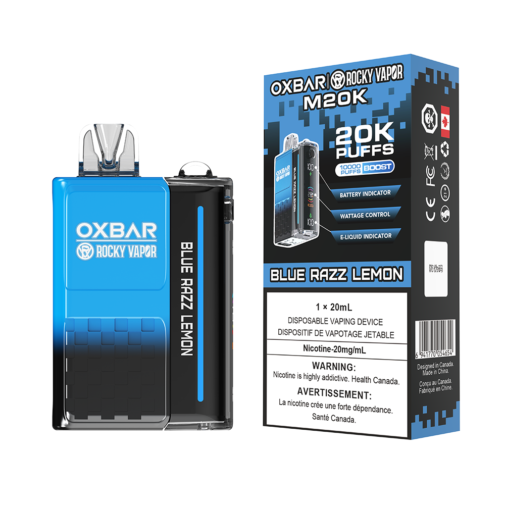 ROCKY VAPOR OXBAR M20K DISPOSABLE VAPE (ALBERTA)