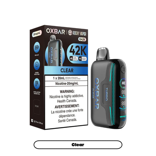 ROCKY VAPOR OXBAR G42K DISPOSABLE VAPE (ALBERTA)