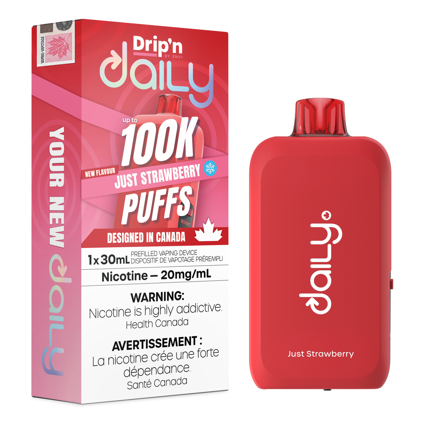DRIP'N DAILY DISPOSABLE VAPE (ALBERTA)