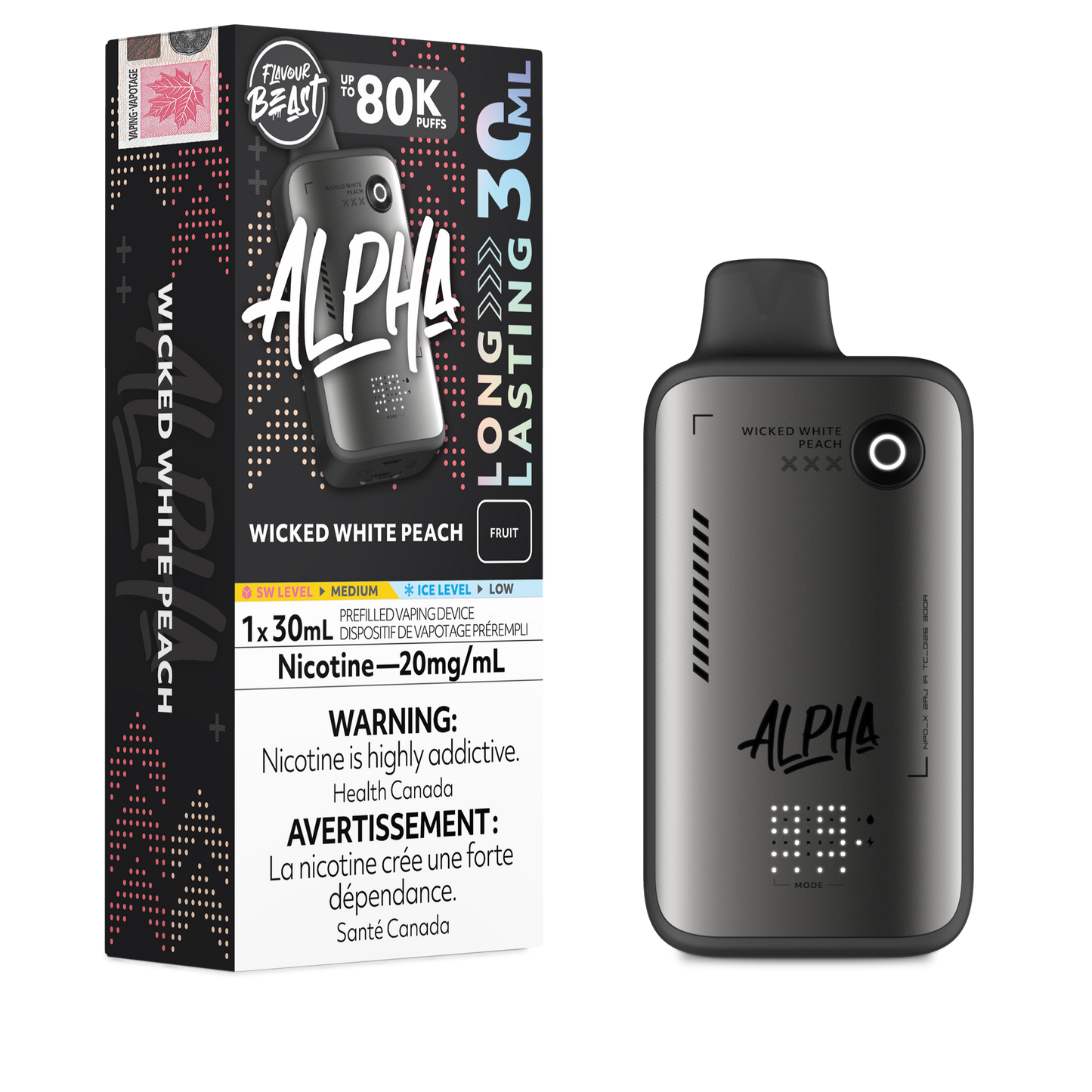 FLAVOUR BEAST ALPHA DISPOSABLE VAPE (ALBERTA)