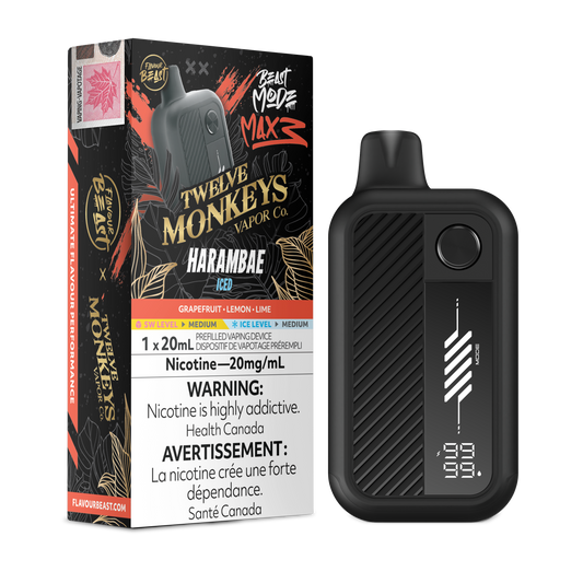 FLAVOUR BEAST BEAST MODE MAX 3 X 12M DISPOSABLE VAPE (ALBERTA)