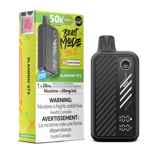 FLAVOUR BEAST BEAST MODE MAX 2 50K DISPOSABLE VAPE (ALBERTA)