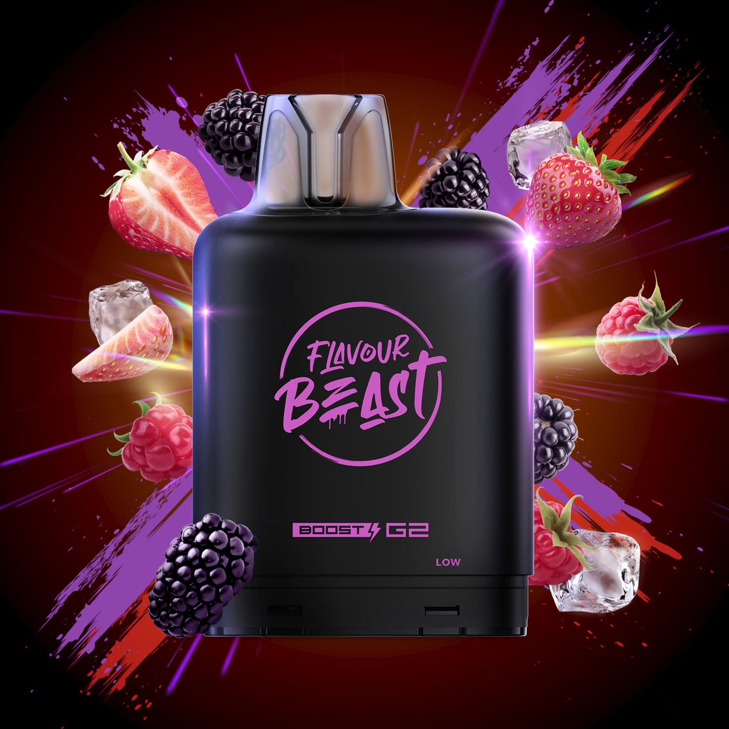 LEVEL X FLAVOUR BEAST BOOST G2 25K POD (ALBERTA)