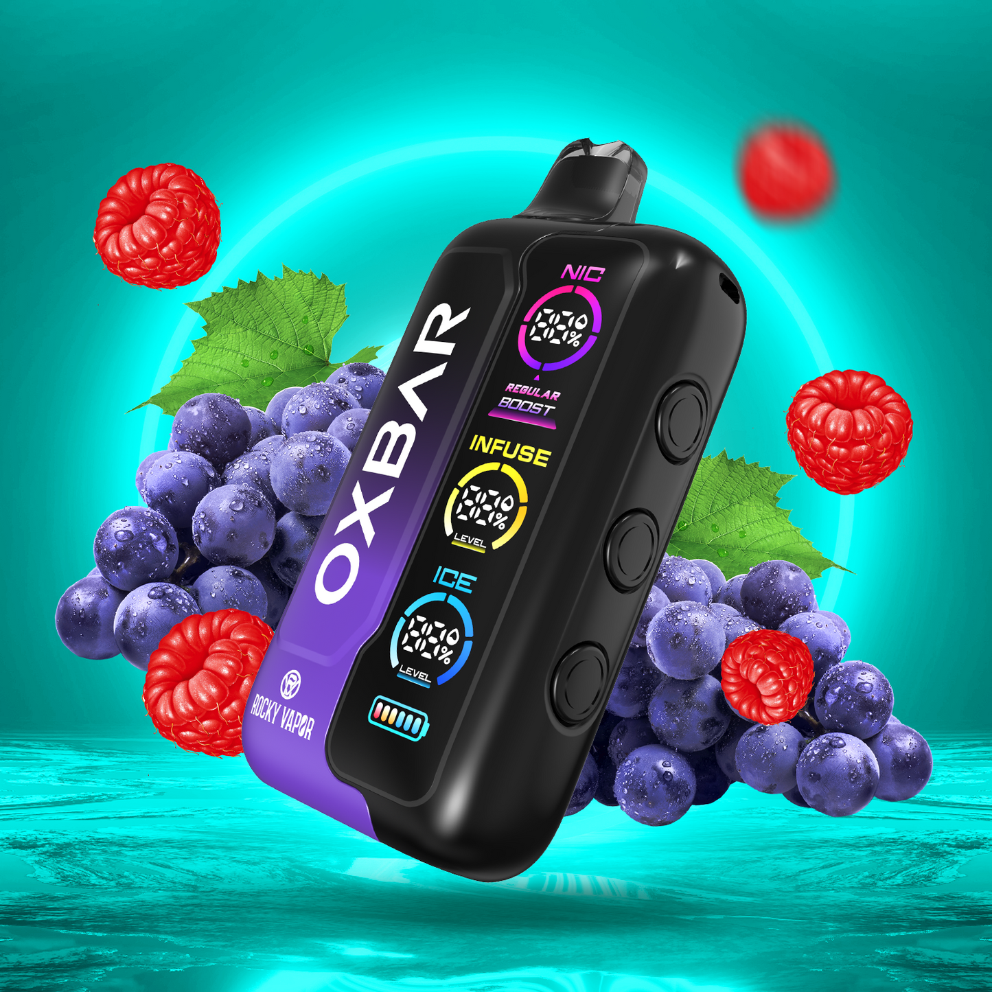 ROCKY VAPOR OXBAR TRI FUSION DISPOSABLE VAPE (ALBERTA)