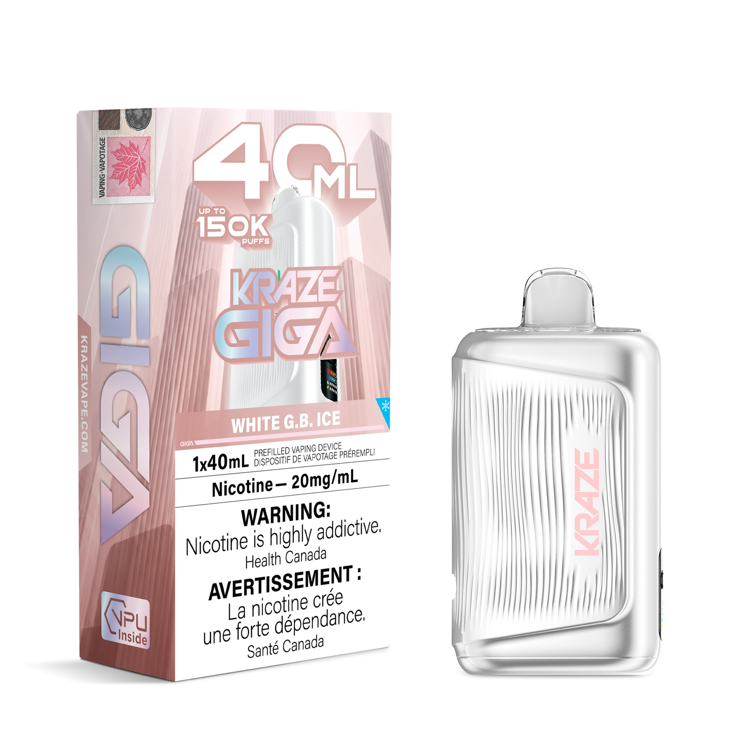 KRAZE GIGA DISPOSABLE VAPE (ALBERTA)