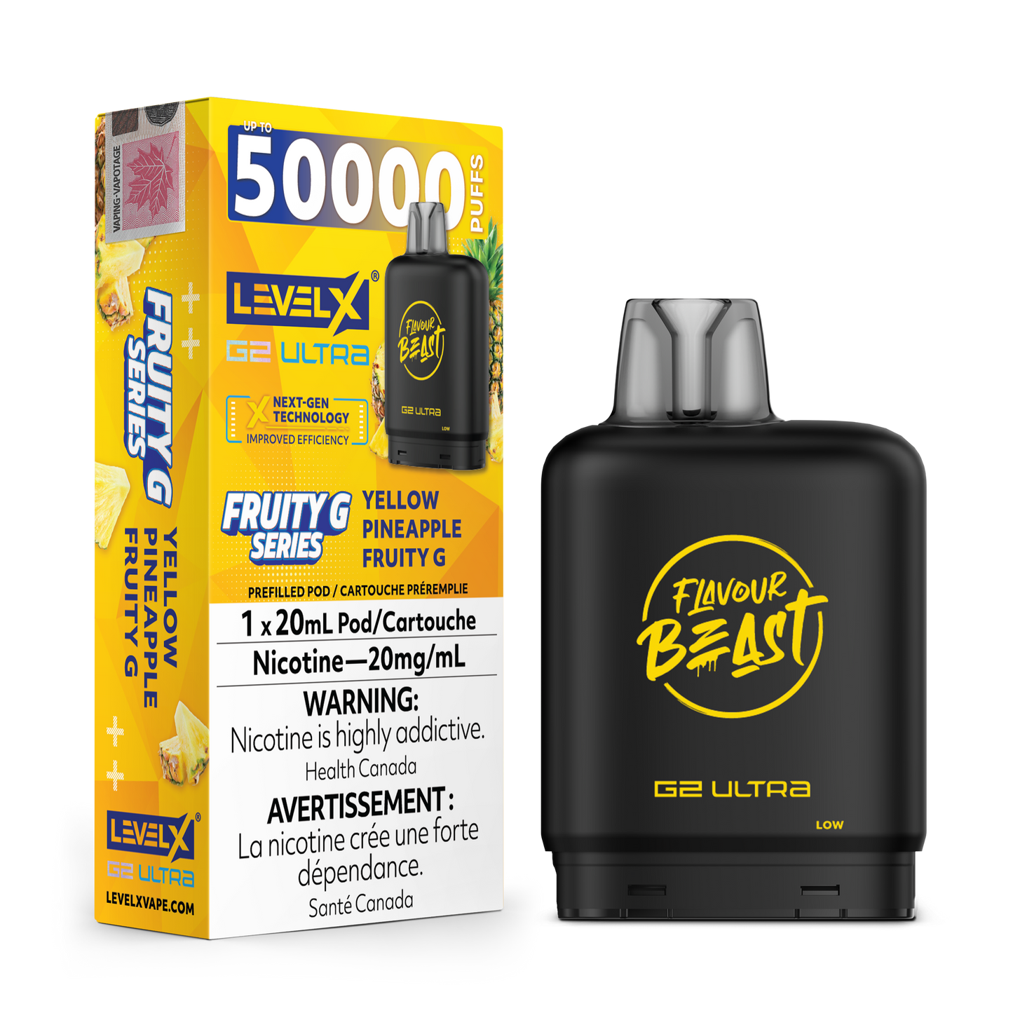 LEVEL X FLAVOUR BEAST G2 ULTRA FRUITY G SERIES POD (ALBERTA)