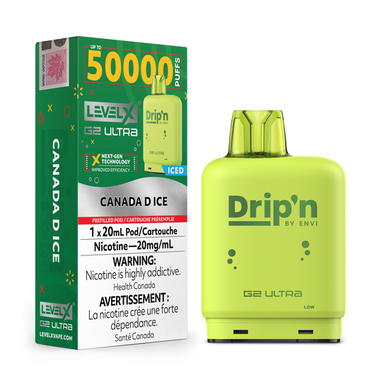 LEVEL X DRIP'N G2 ULTRA 50K POD (ALBERTA)