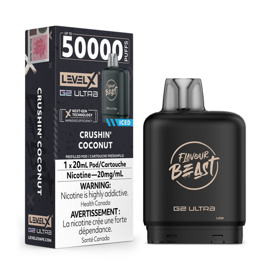 LEVEL X FLAVOUR BEAST G2 ULTRA 50K POD (ALBERTA)