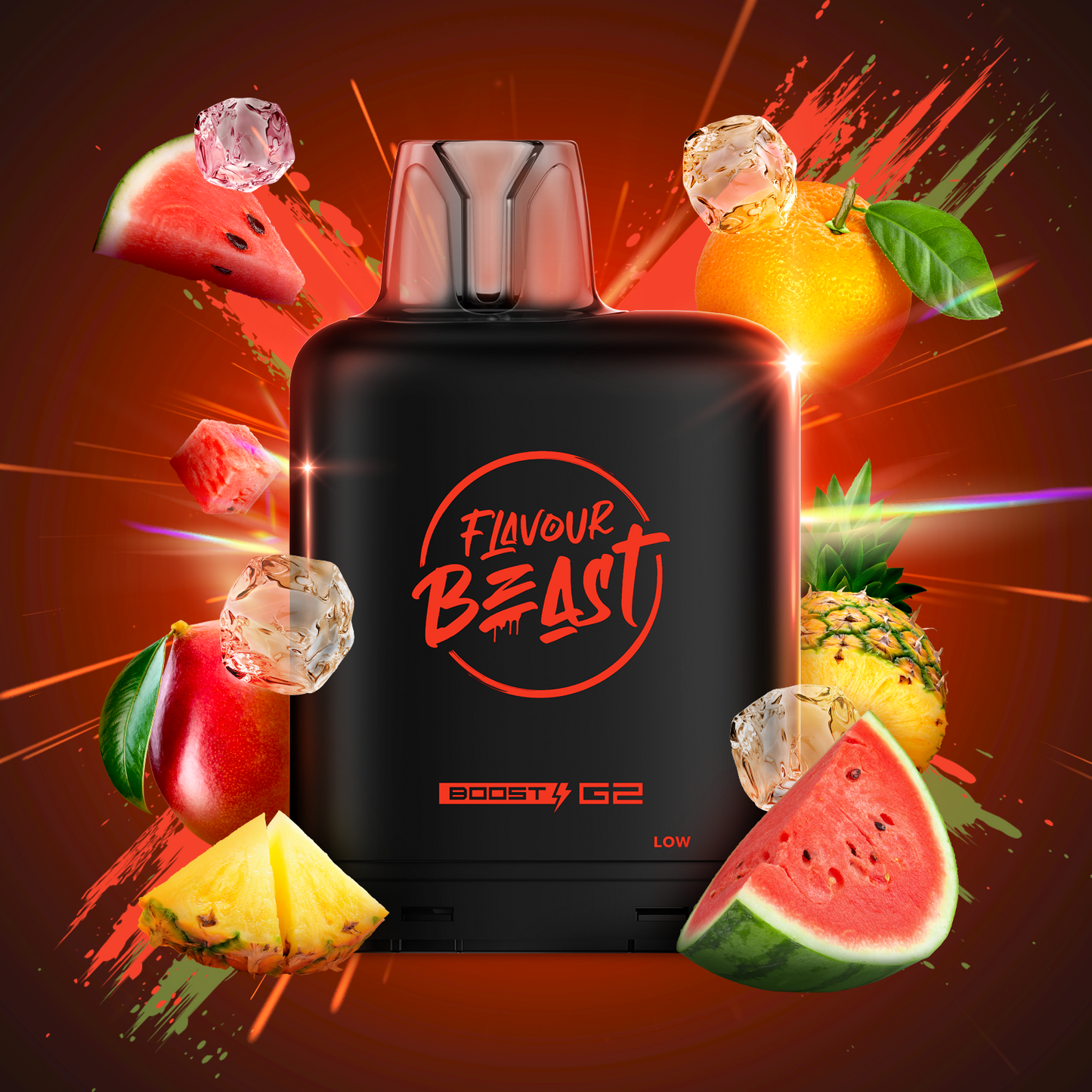 LEVEL X FLAVOUR BEAST BOOST G2 25K POD (ALBERTA)