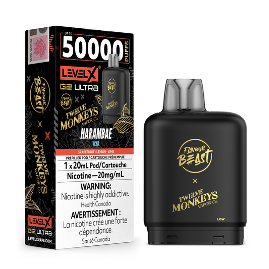 LEVEL X FLAVOUR BEAST X 12M G2 ULTRA POD (ALBERTA)