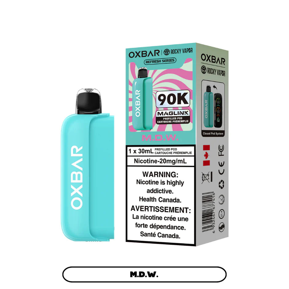 ROCKY VAPOR OXBAR MAGLINK REFRESH SERIES POD (ALBERTA)