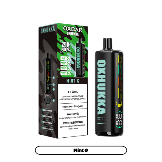 OXBAR OXHUKKA 25K DISPOSABLE VAPE (ALBERTA)