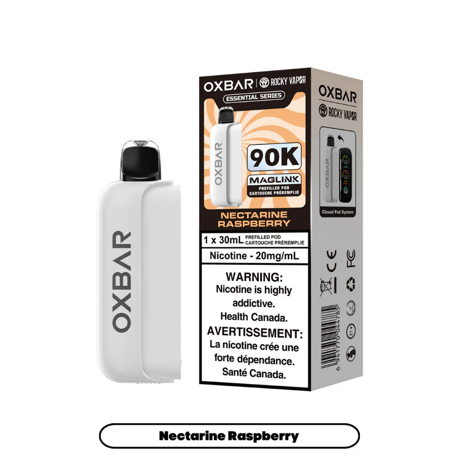 ROCKY VAPOR OXBAR MAGLINK ESSENTIAL SERIES POD (ALBERTA)