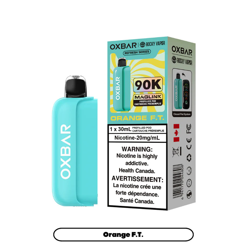 ROCKY VAPOR OXBAR MAGLINK REFRESH SERIES POD (ALBERTA)