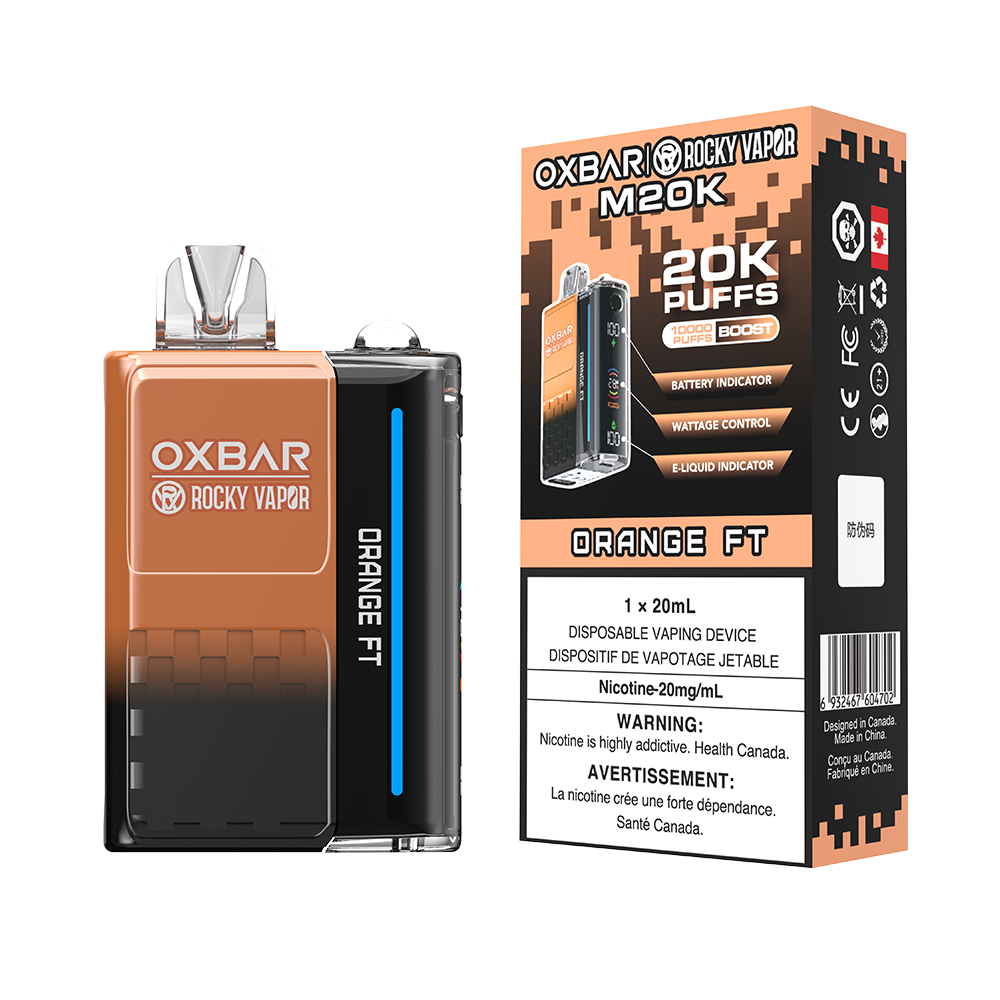 ROCKY VAPOR OXBAR M20K DISPOSABLE VAPE (ALBERTA)