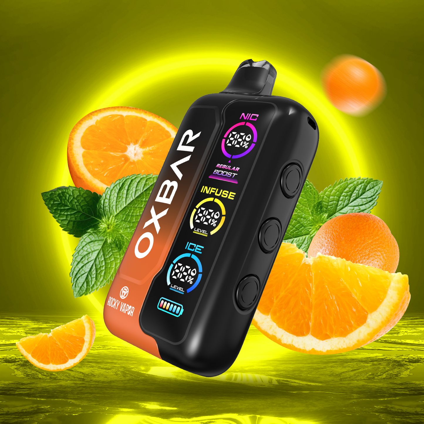ROCKY VAPOR OXBAR TRI FUSION DISPOSABLE VAPE (ALBERTA)