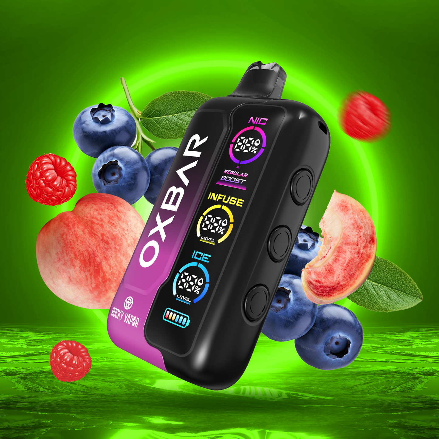 ROCKY VAPOR OXBAR TRI FUSION DISPOSABLE VAPE (ALBERTA)