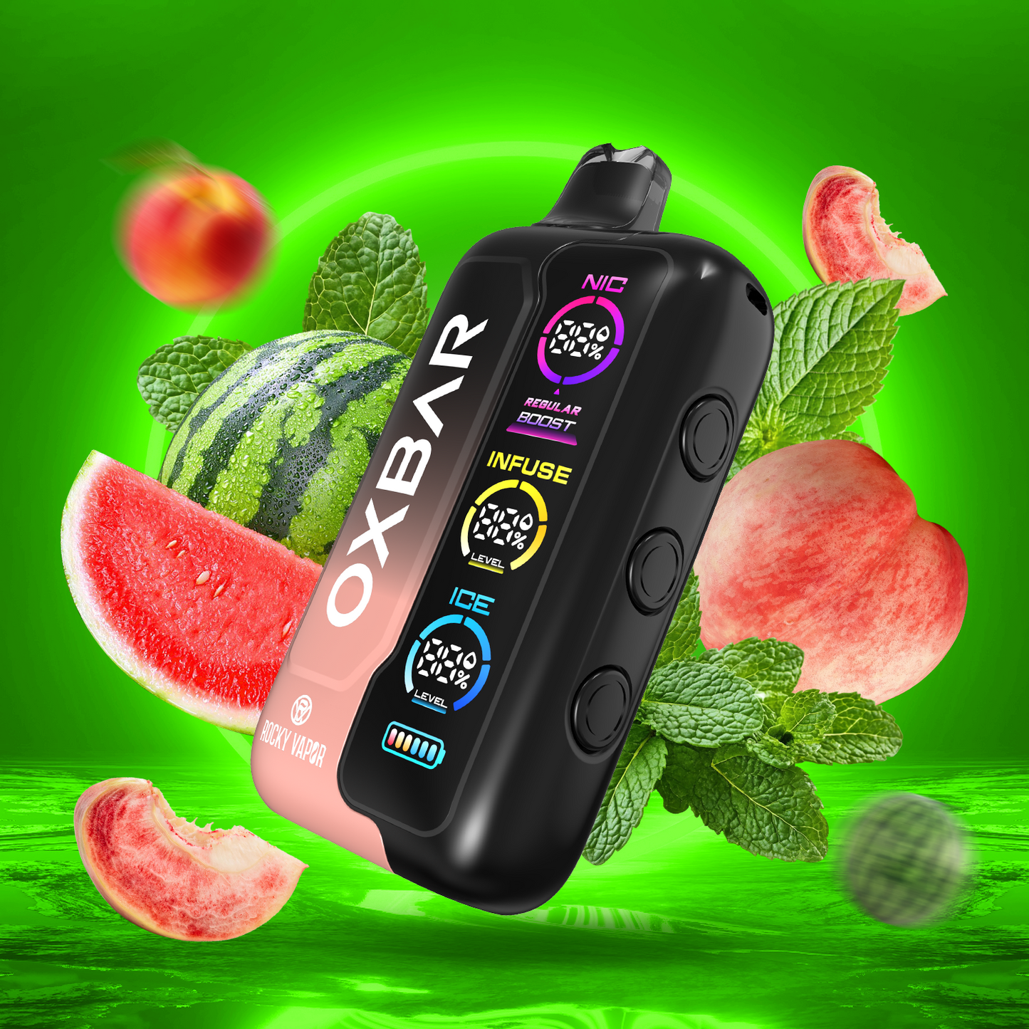 ROCKY VAPOR OXBAR TRI FUSION DISPOSABLE VAPE (ALBERTA)