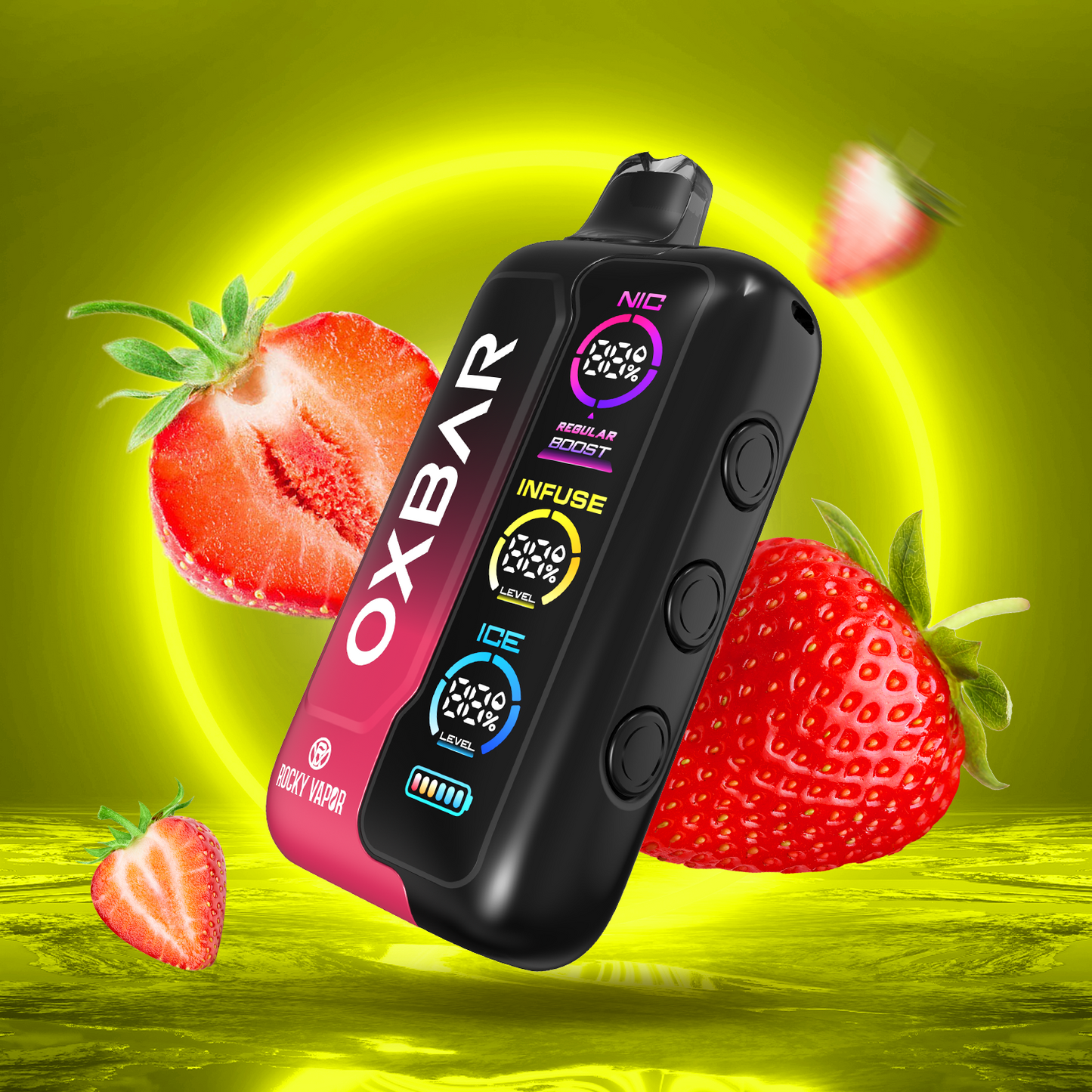 ROCKY VAPOR OXBAR TRI FUSION DISPOSABLE VAPE (ALBERTA)