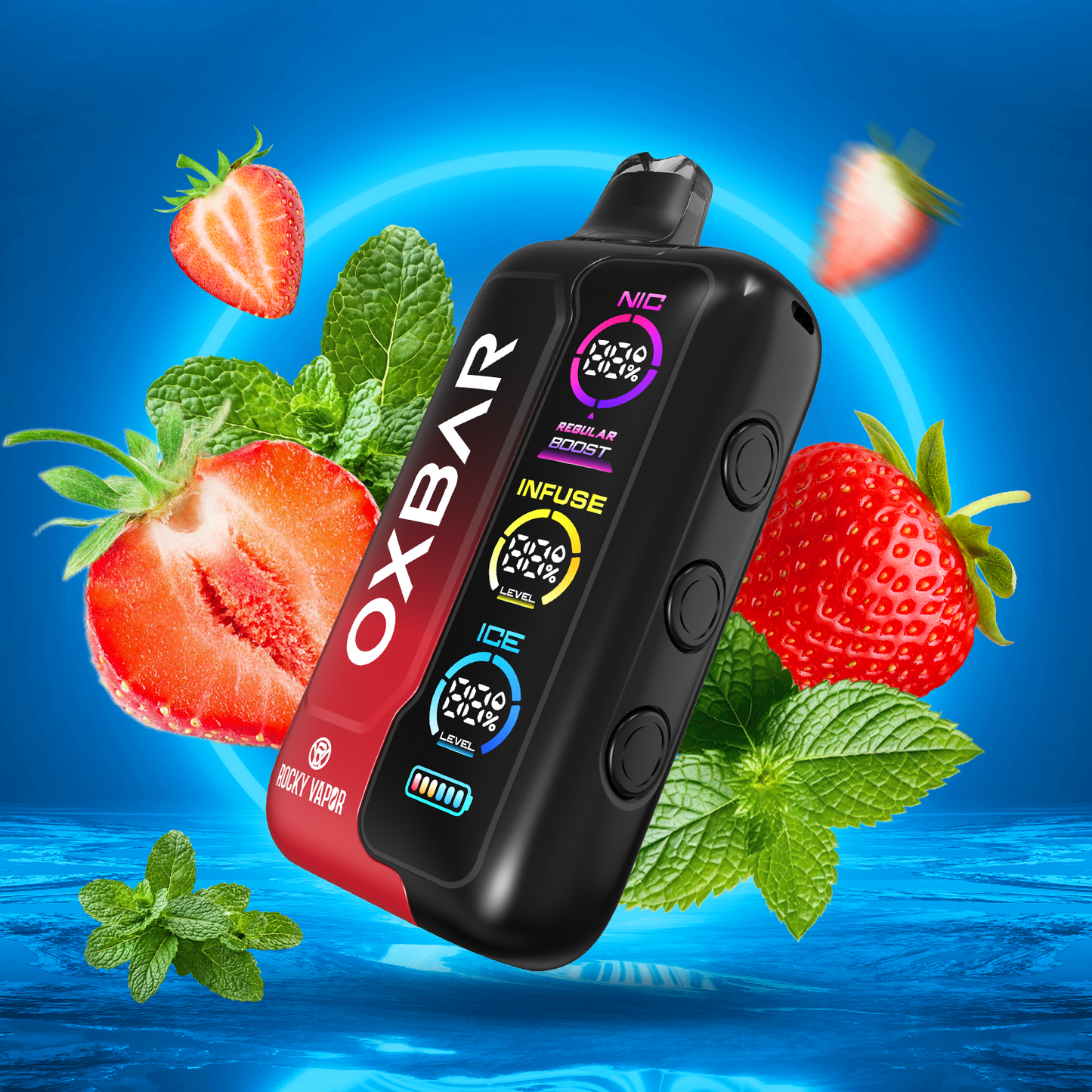 ROCKY VAPOR OXBAR TRI FUSION DISPOSABLE VAPE (ALBERTA)