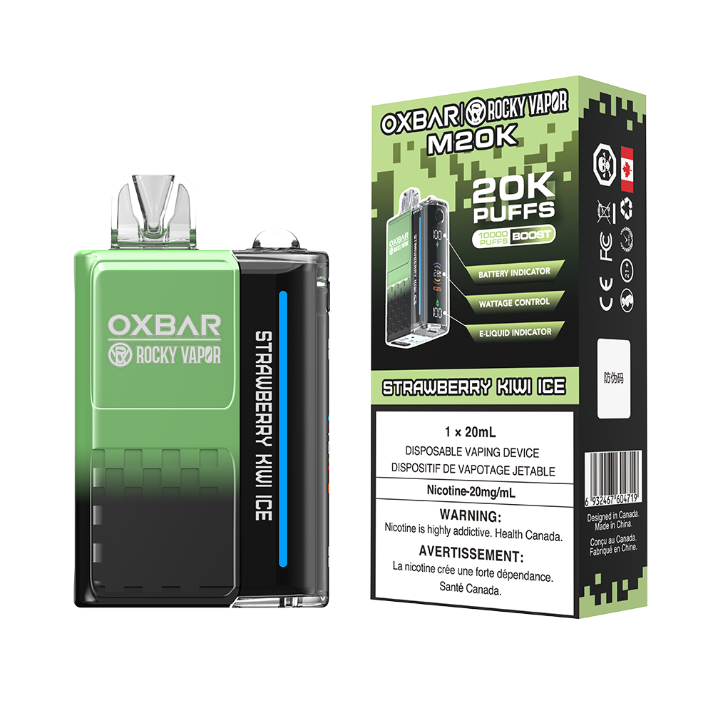 ROCKY VAPOR OXBAR M20K DISPOSABLE VAPE (ALBERTA)