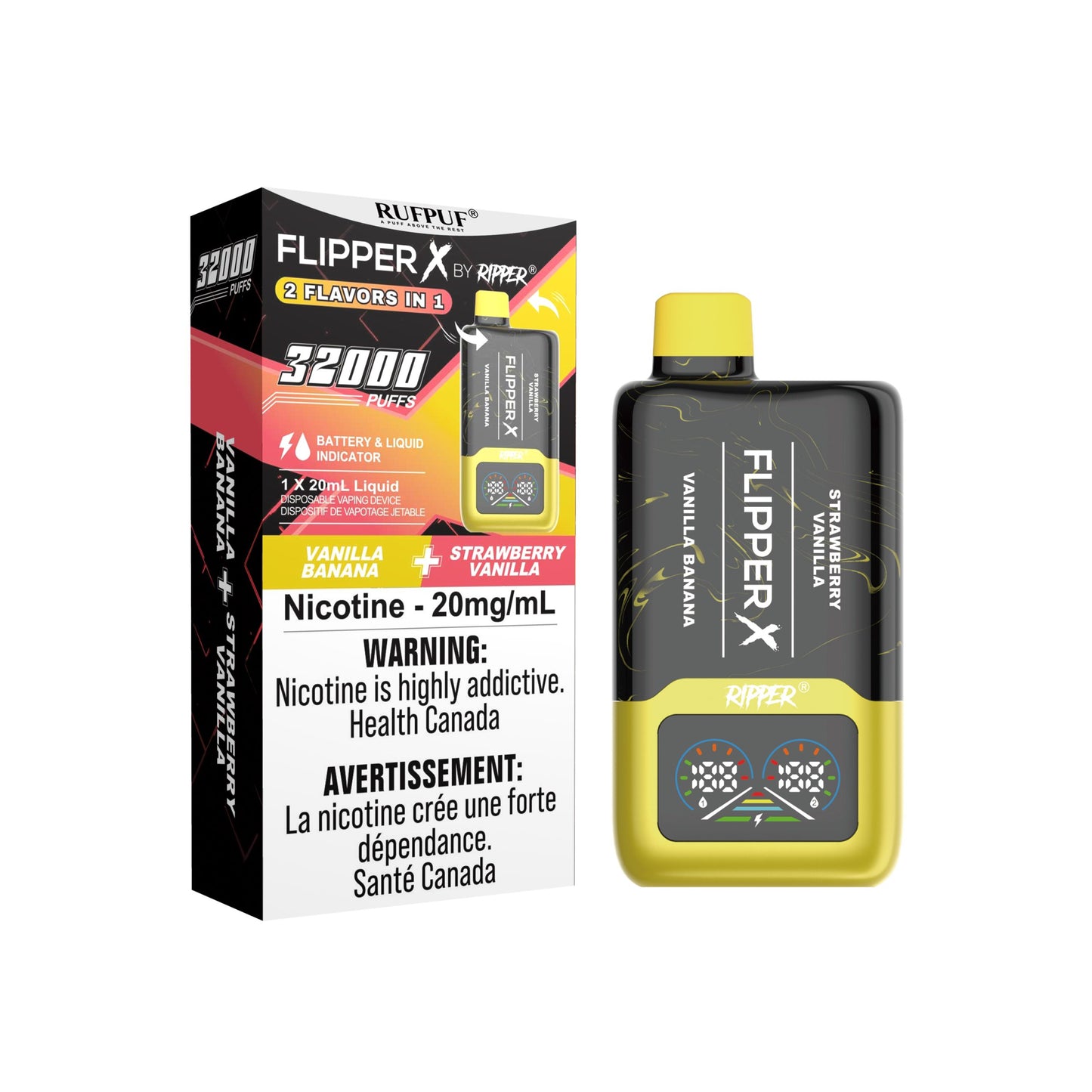FLIPPER X 32K DISPOSABLE VAPE (ALBERTA)