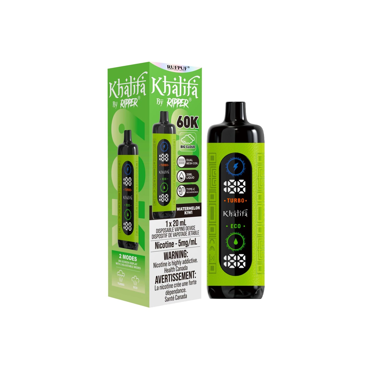 KHALIFA BAR 60K DISPOSABLE VAPE (ALBERTA)