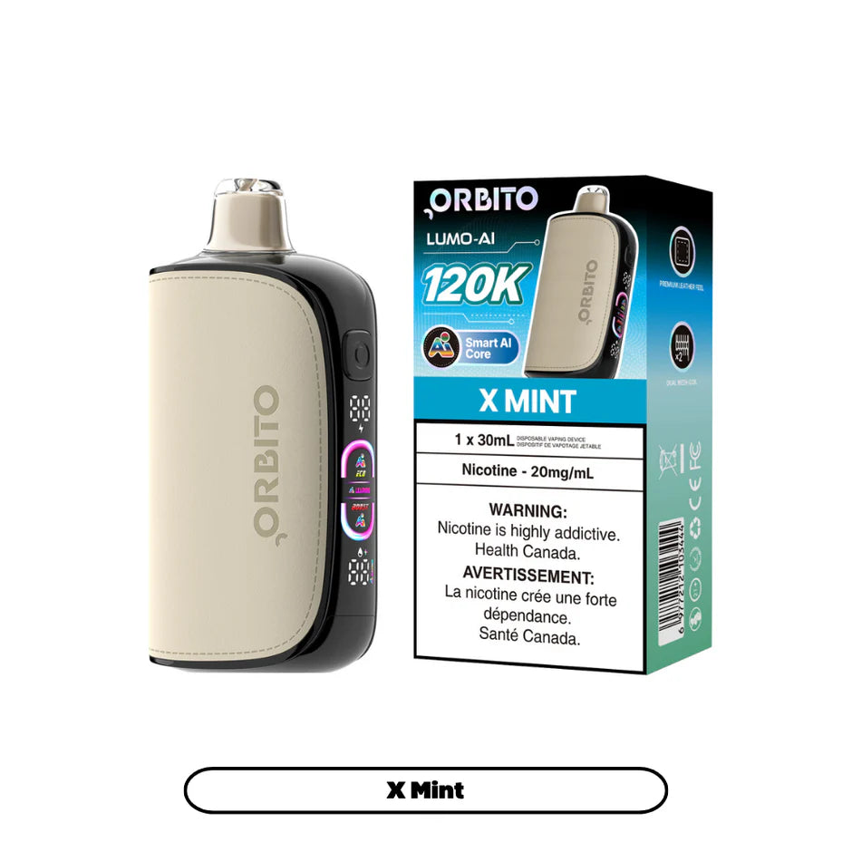 ORBITO LUMO AI 120K DISPOSABLE VAPE (ALBERTA)