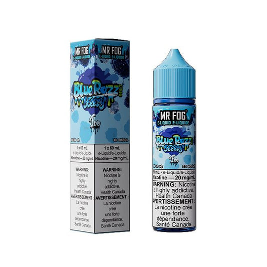 MR FOG E-LIQUID SALT BLUE RAZZ STEEZY (60ML) (ALBERTA)