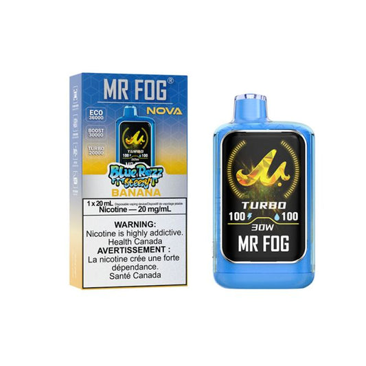 MR FOG NOVA 36K BLUE RAZZ STEEZY DISPOSABLE VAPE (ALBERTA)