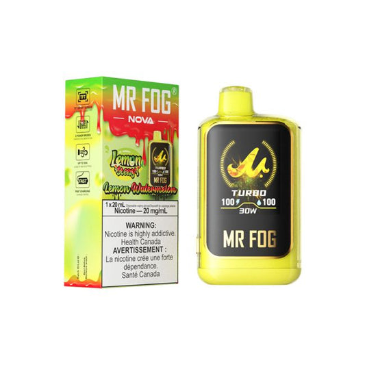 MR FOG NOVA 36K LEMON STEEZY DISPOSABLE VAPE (ALBERTA)