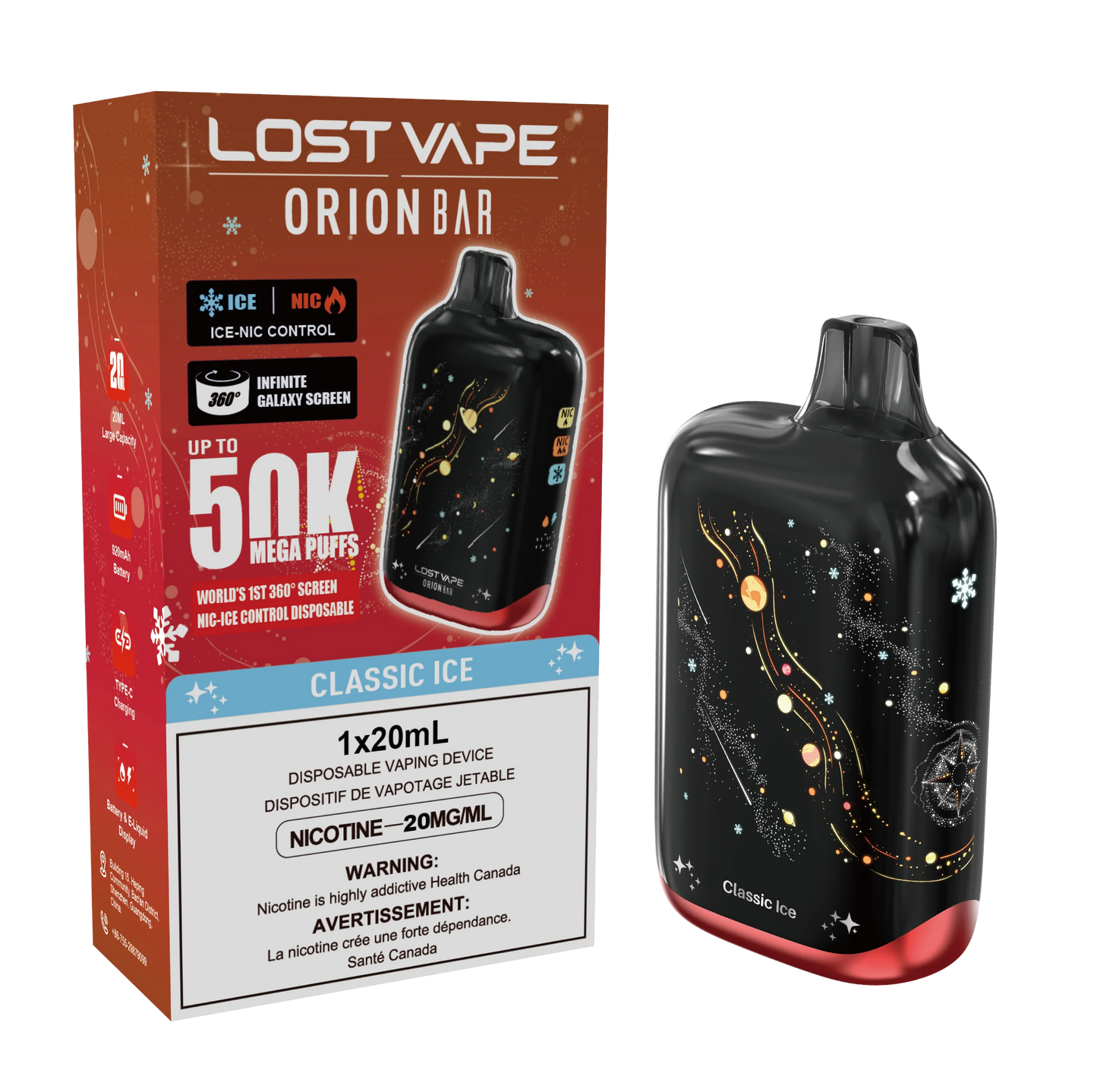 LOST VAPE ORION BAR 50K DISPOSABLE VAPE (ALBERTA)