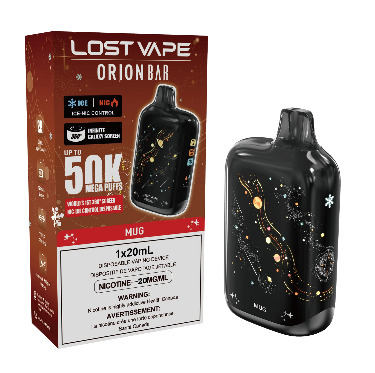 LOST VAPE ORION BAR 50K DISPOSABLE VAPE (ALBERTA)