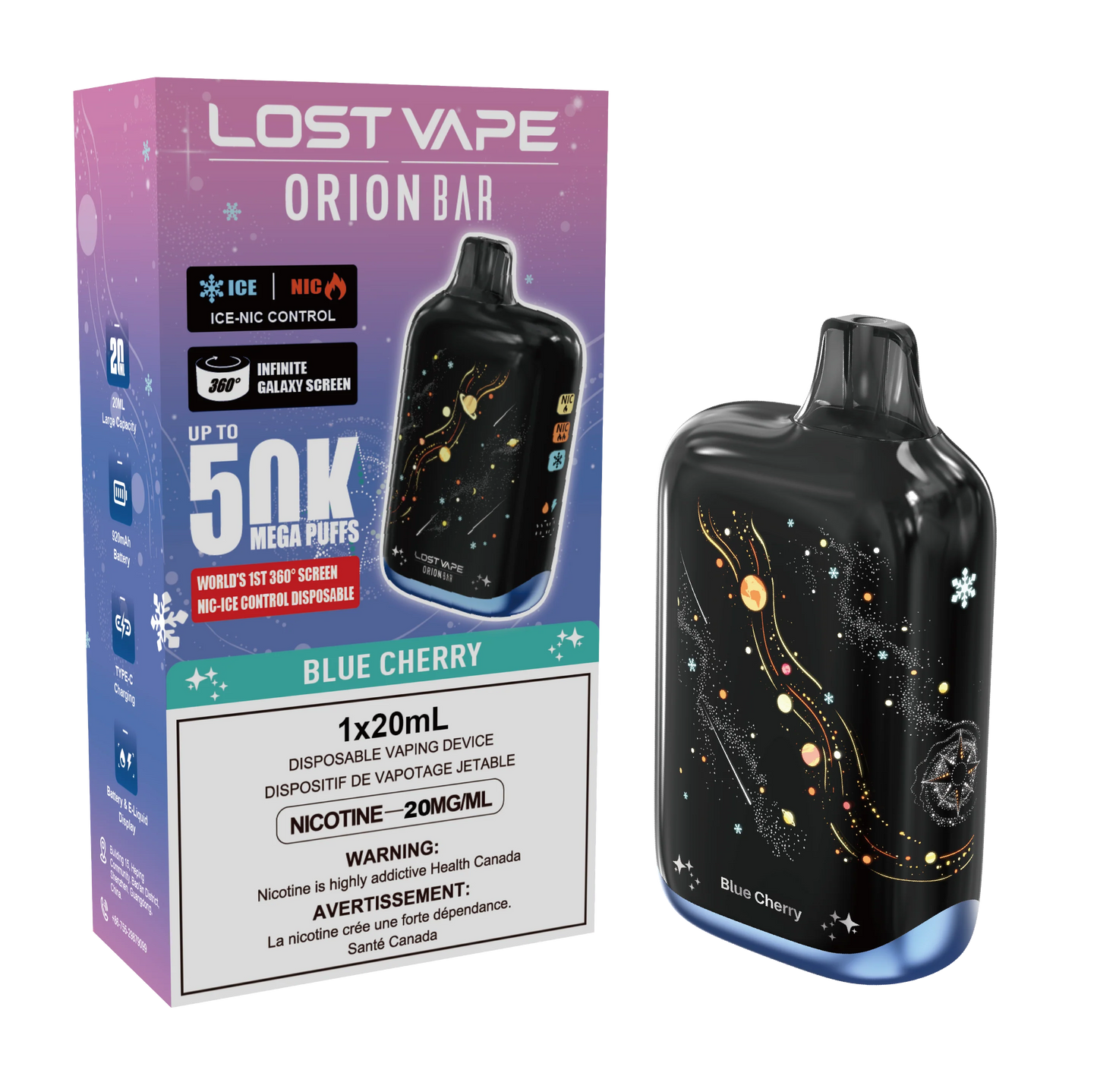 LOST VAPE ORION BAR 50K DISPOSABLE VAPE (ALBERTA)