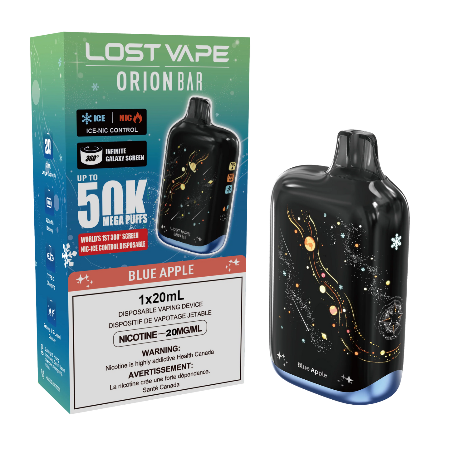 LOST VAPE ORION BAR 50K DISPOSABLE VAPE (ALBERTA)