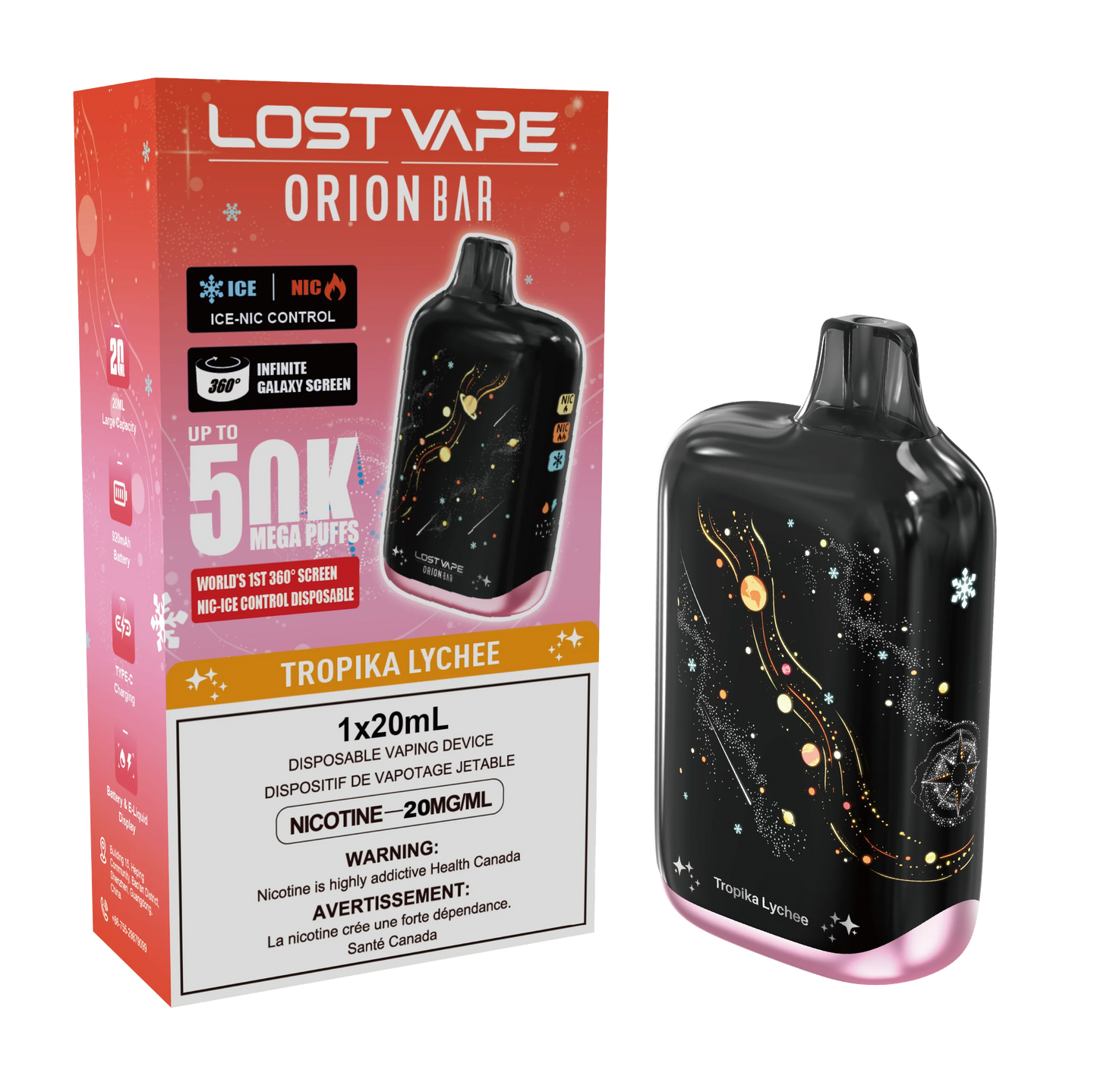 LOST VAPE ORION BAR 50K DISPOSABLE VAPE (ALBERTA)