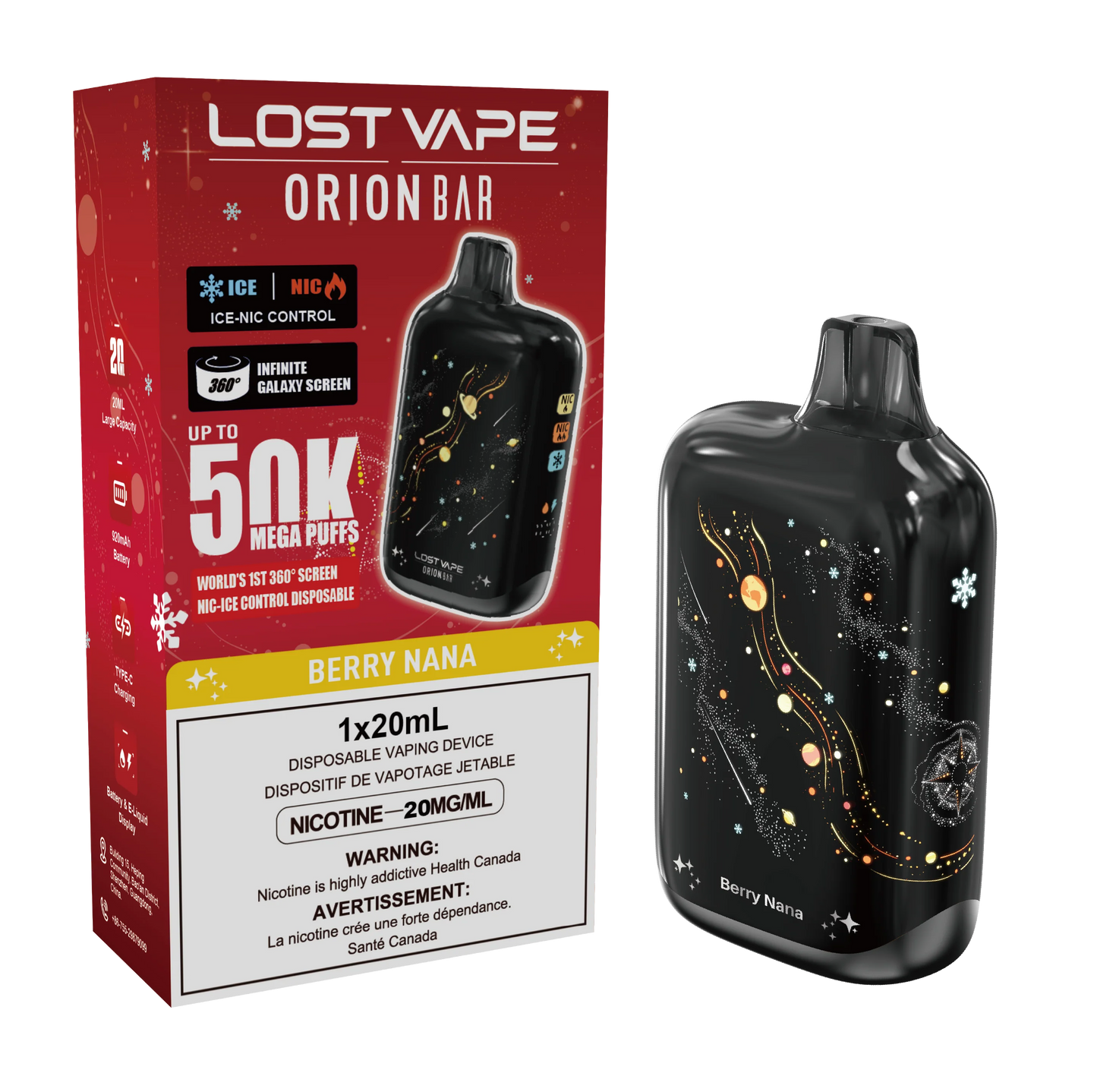 LOST VAPE ORION BAR 50K DISPOSABLE VAPE (ALBERTA)