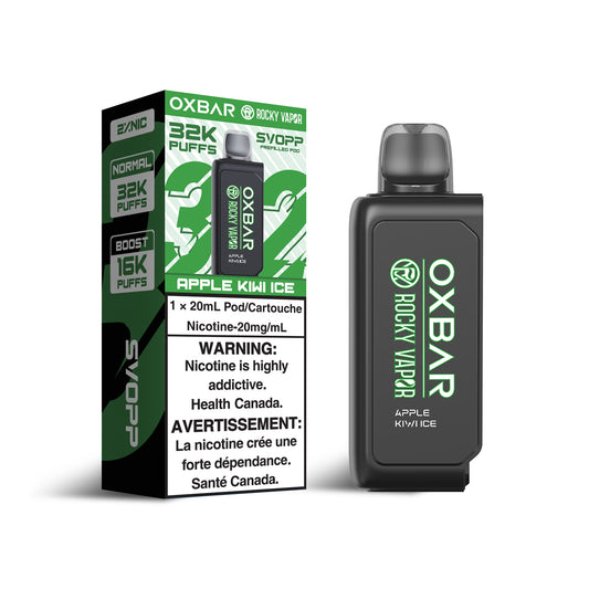 SVOPP ROCKY VAPOR OXBAR 32K POD (ALBERTA)