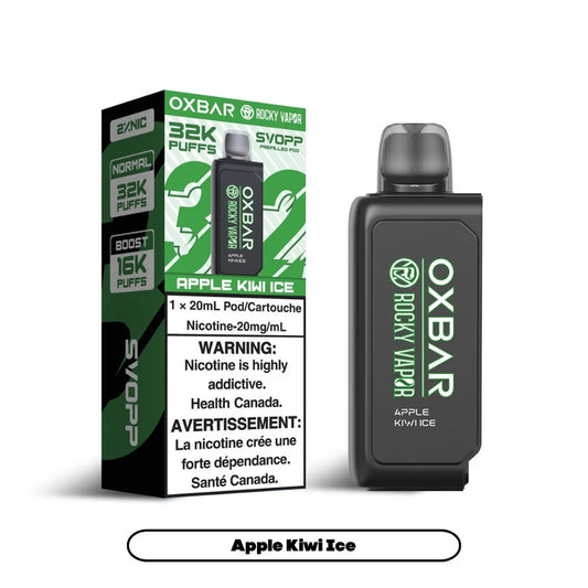 SVOPP ROCKY VAPOR OXBAR 32K POD (ALBERTA)