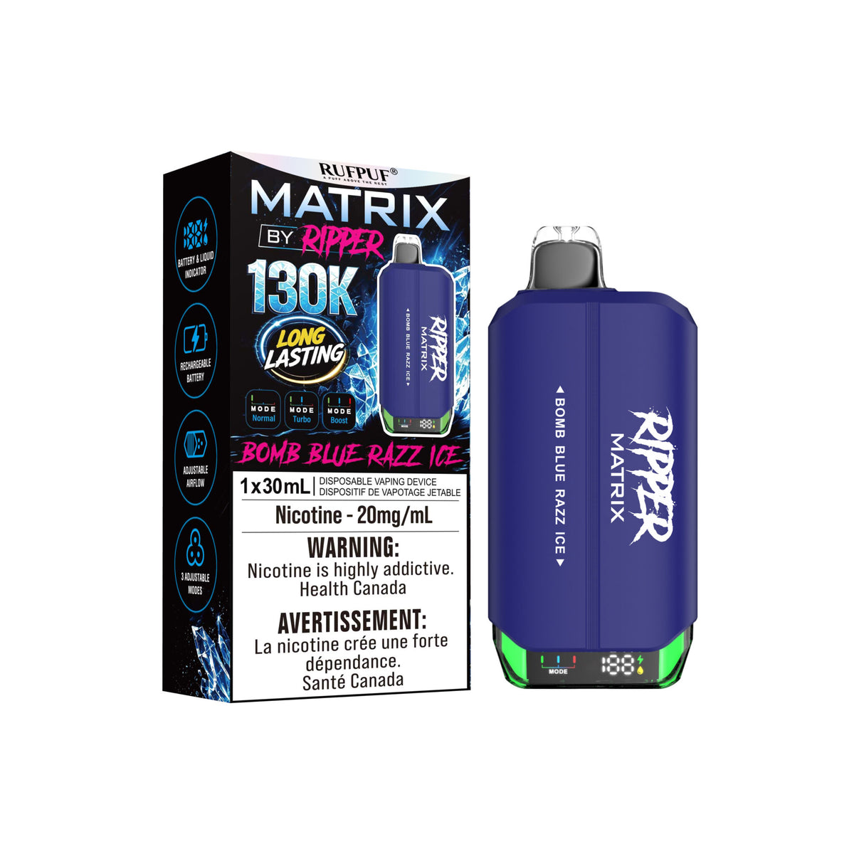RIPPER MATRIX DISPOSABLE VAPE (ALBERTA)