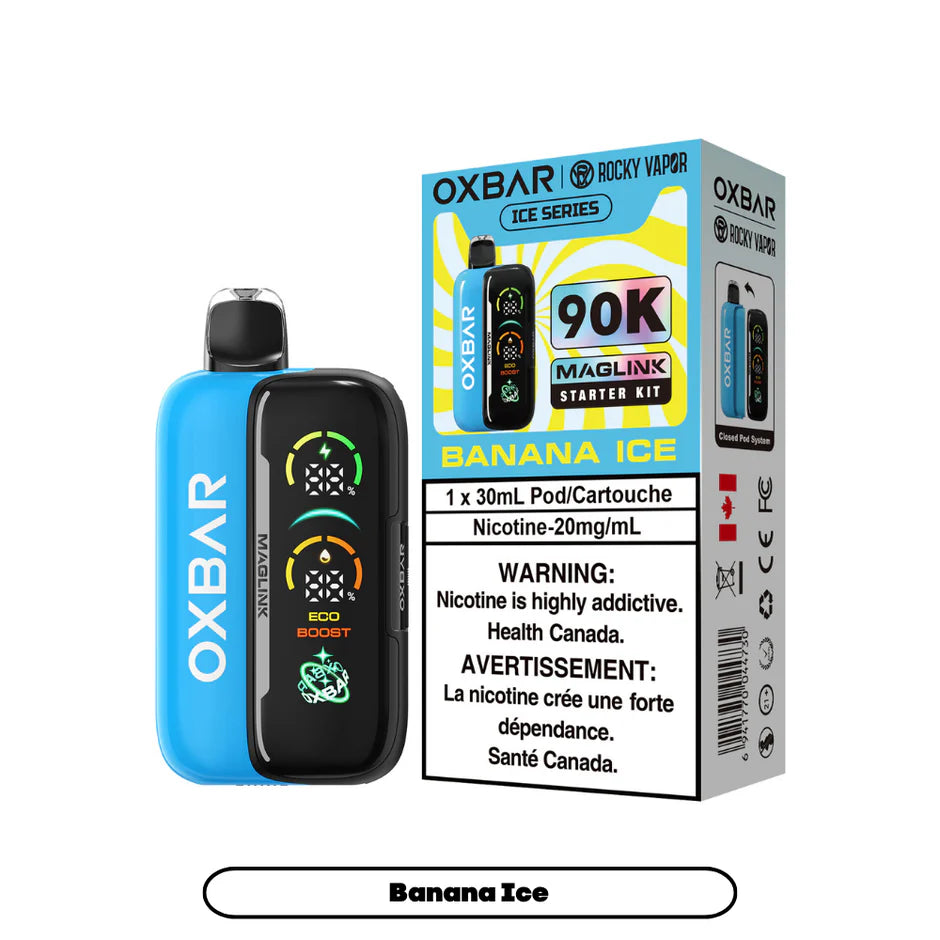 ROCKY VAPOR OXBAR MAGLINK ICE SERIES STARTER KIT (ALBERTA)