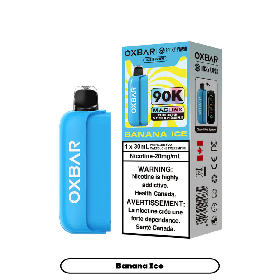 ROCKY VAPOR OXBAR MAGLINK ICE SERIES POD (ALBERTA)