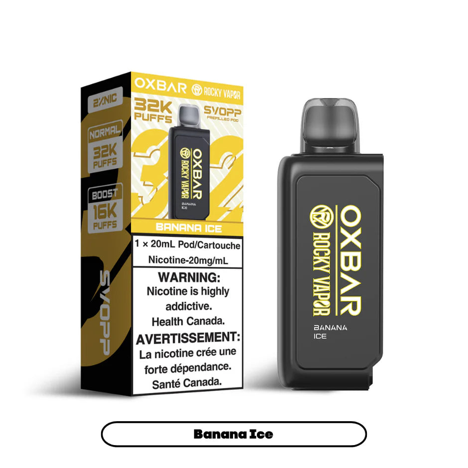 SVOPP ROCKY VAPOR OXBAR 32K POD (ALBERTA)
