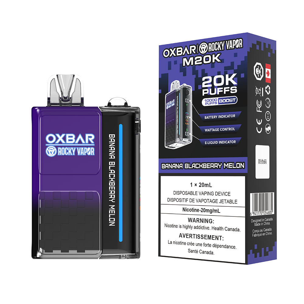 ROCKY VAPOR OXBAR M20K DISPOSABLE VAPE (ALBERTA)