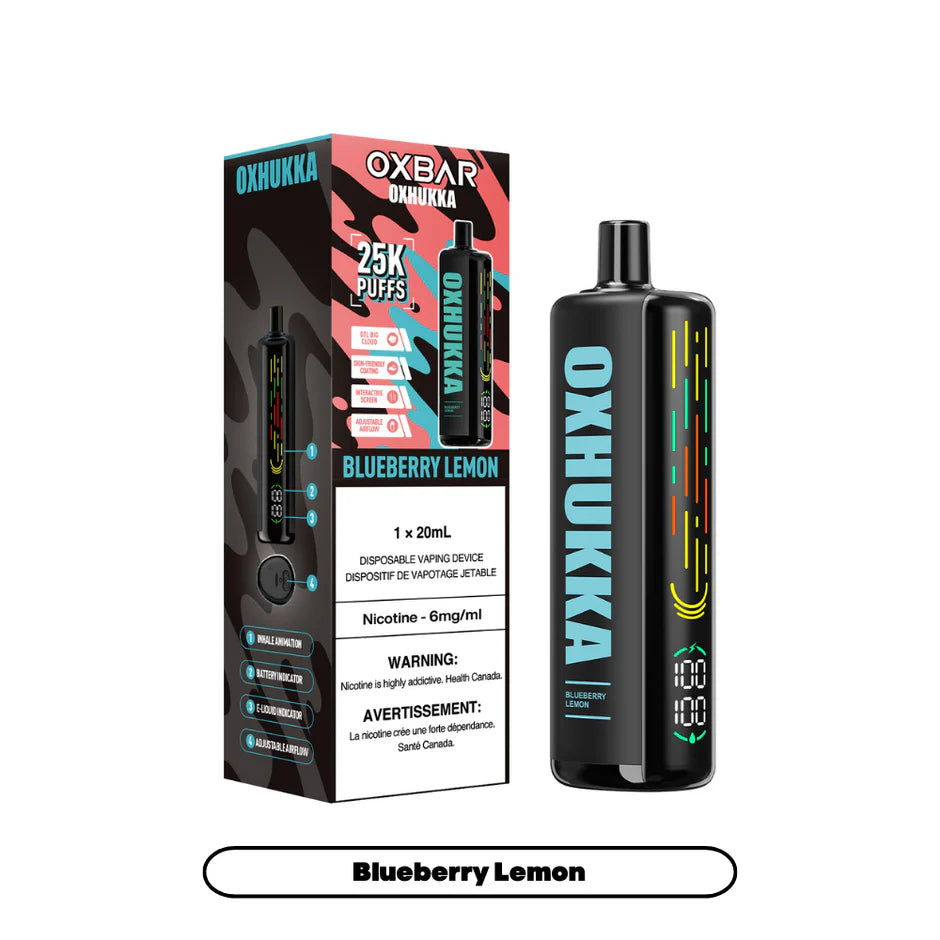OXBAR OXHUKKA 25K DISPOSABLE VAPE (ALBERTA)