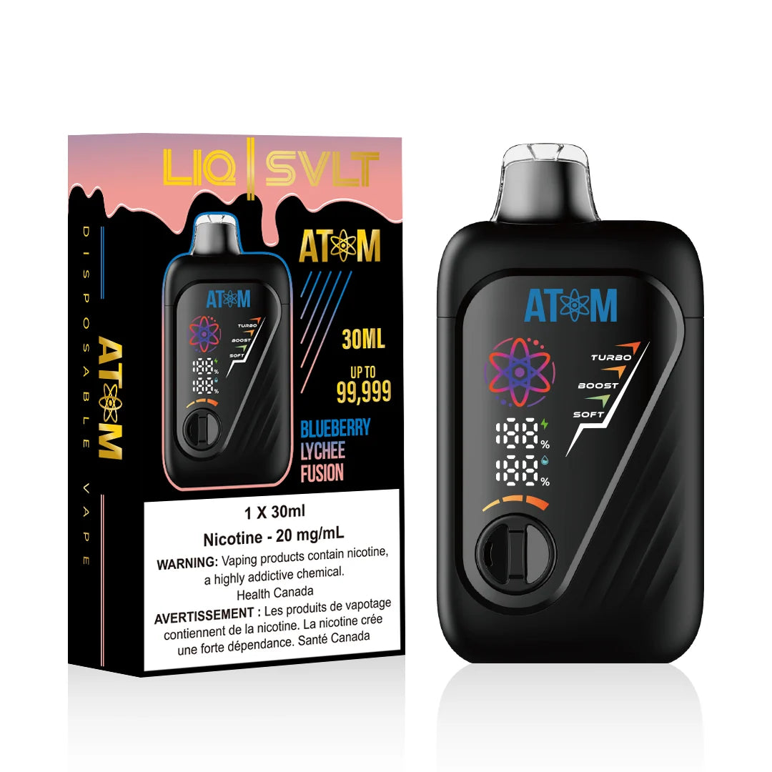 LIQ | SVLT ATOM DISPOSABLE VAPE (ALBERTA)