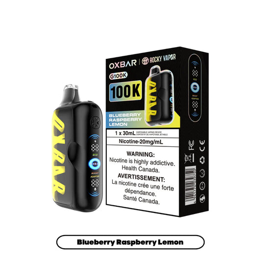 ROCKY VAPOR OXBAR G100K DISPOSABLE VAPE (ALBERTA)